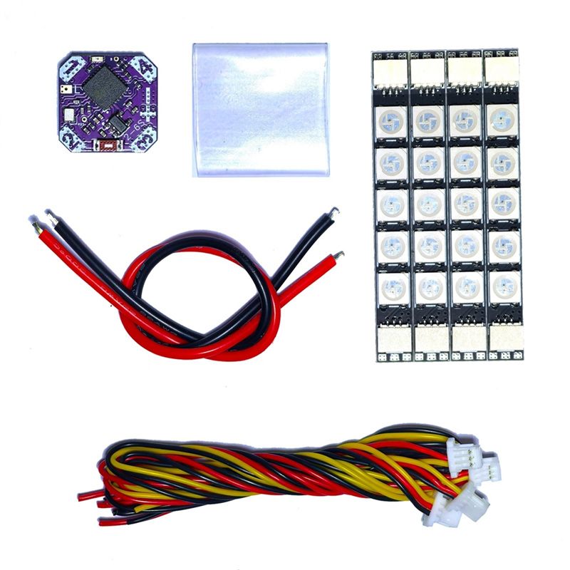 Drone Led Light - Контроллер RGB-подсветки B27B FPV для дронов,