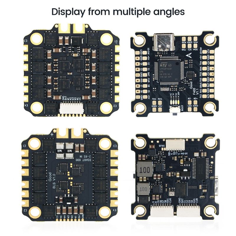 CYGJ-2-6S F405 55A Стек F405 К – обзор и цена Drone Esc