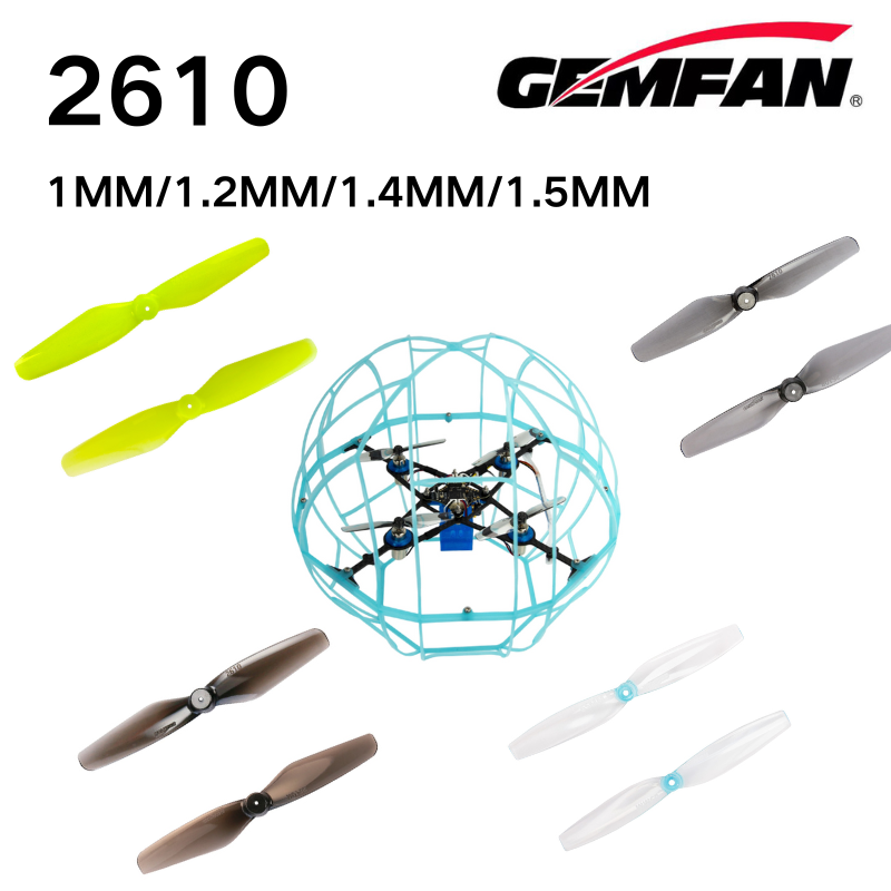 2610 Реквизит Gemfan 2,6 дюйма – обзор и цена Drone Esc