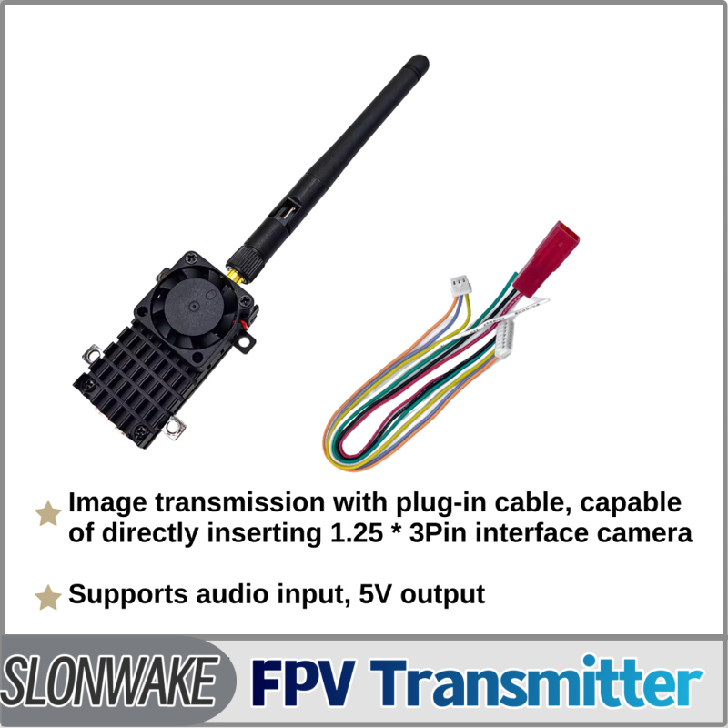 SLONWAKE 5,8G 3000 МВт Модуль  – обзор и цена Drone Receiver